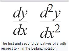 23 Leibniz notatie leinniz