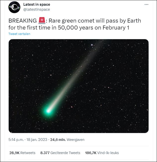 000 groene komeet